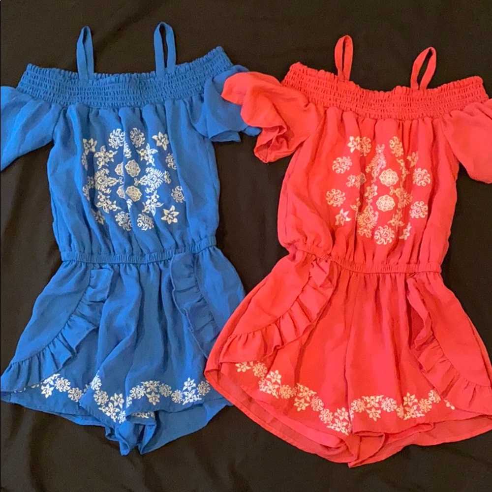 Bebe girls rompers bundle
